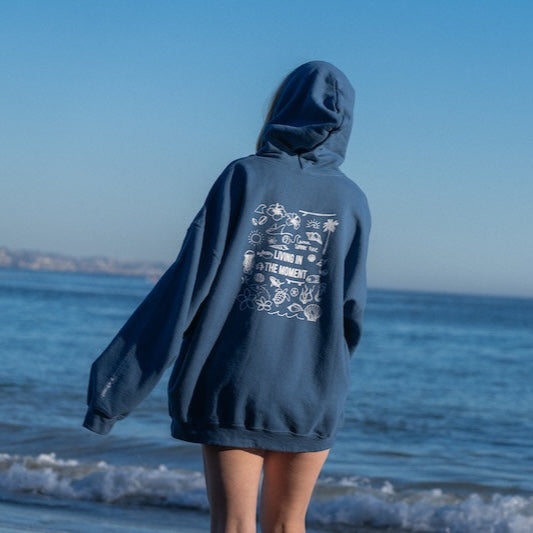 Living In The Moment Collection: Adult Unisex Hoodie